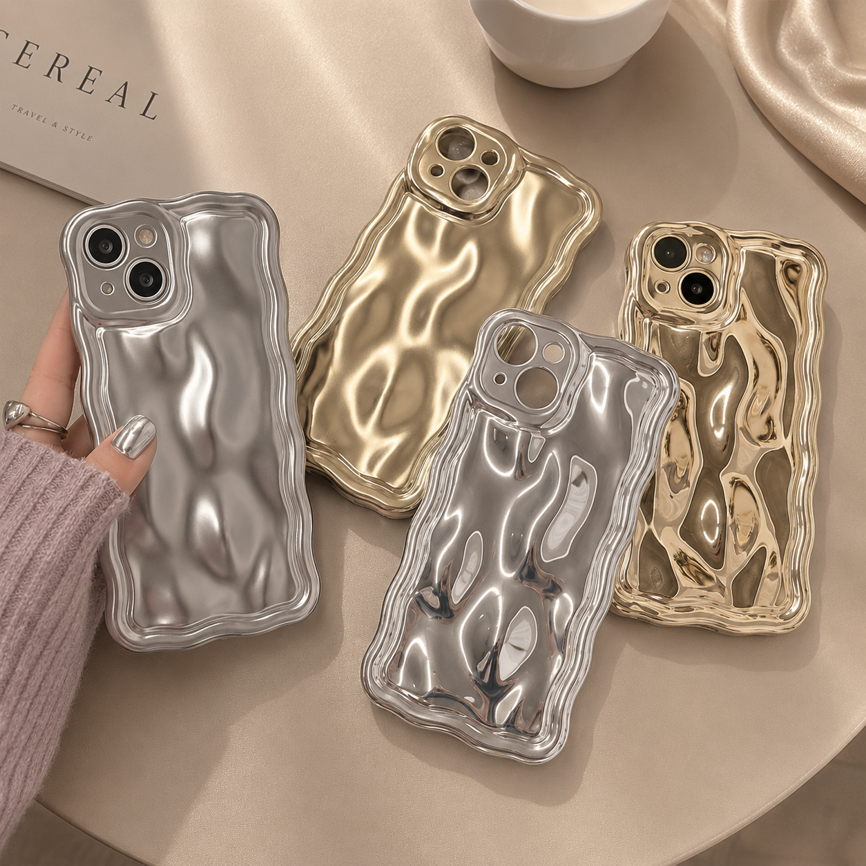 Coque Glossy Wave
